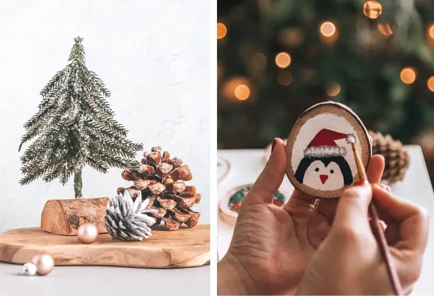 Jak łatwo zrobić ozdoby choinkowe z drewna samemu - inspiracje i porady