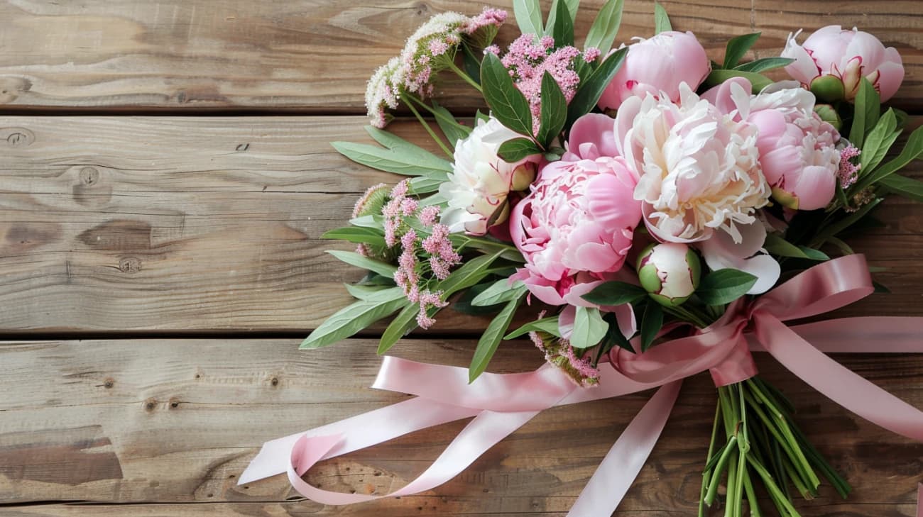 Bukiet piwonii: Jak stworzyć romantyczny bukiet z pięknych kwiatów?