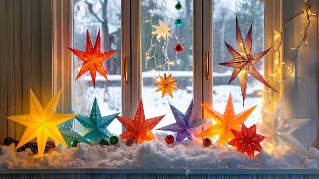 Gwiazdki świąteczne na okno: Jak stworzyć magiczną atmosferę?