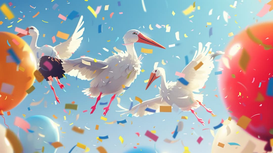 Wyraź radość wirtualnie z gifami z okazji narodzin swojego dziecka!