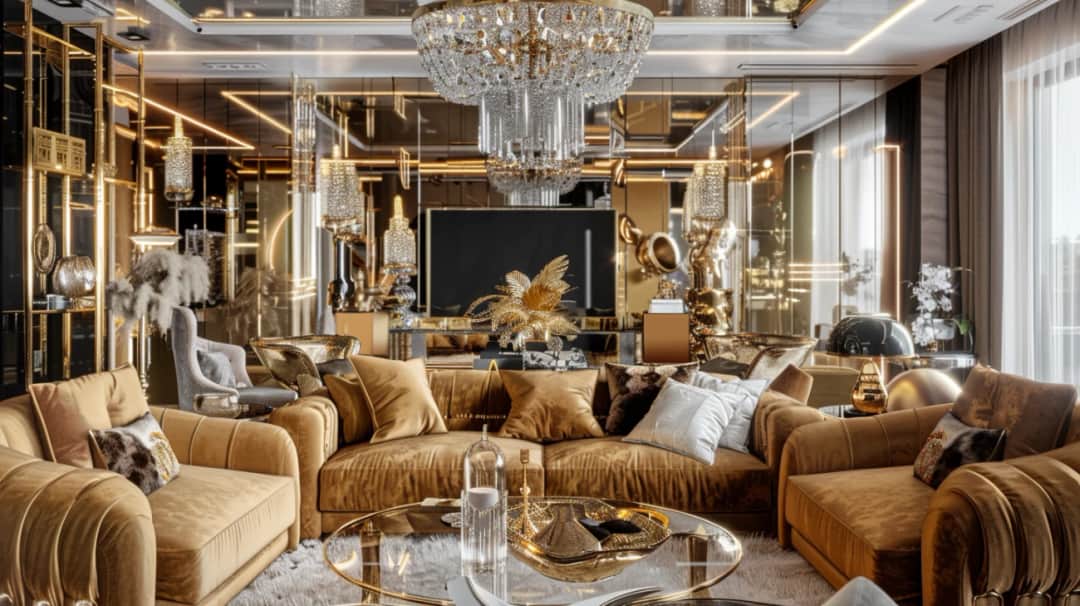 Jak wprowadzić glamour do wnętrza? Zobacz propozycje dekoracji