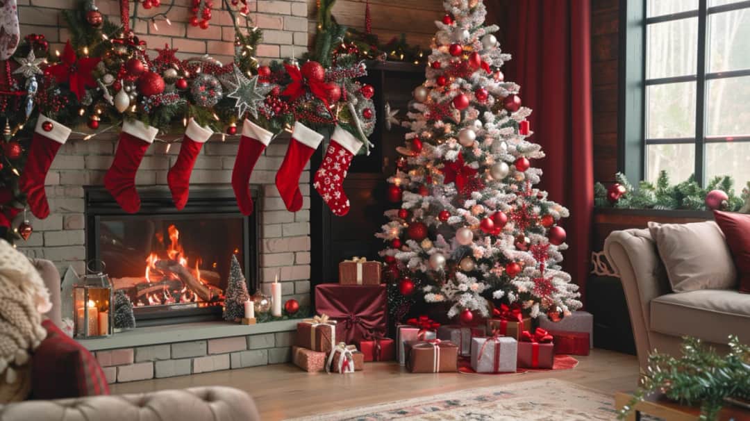 Jak zdobić czerwono-srebrną choinkę? Pomysły i inspiracje