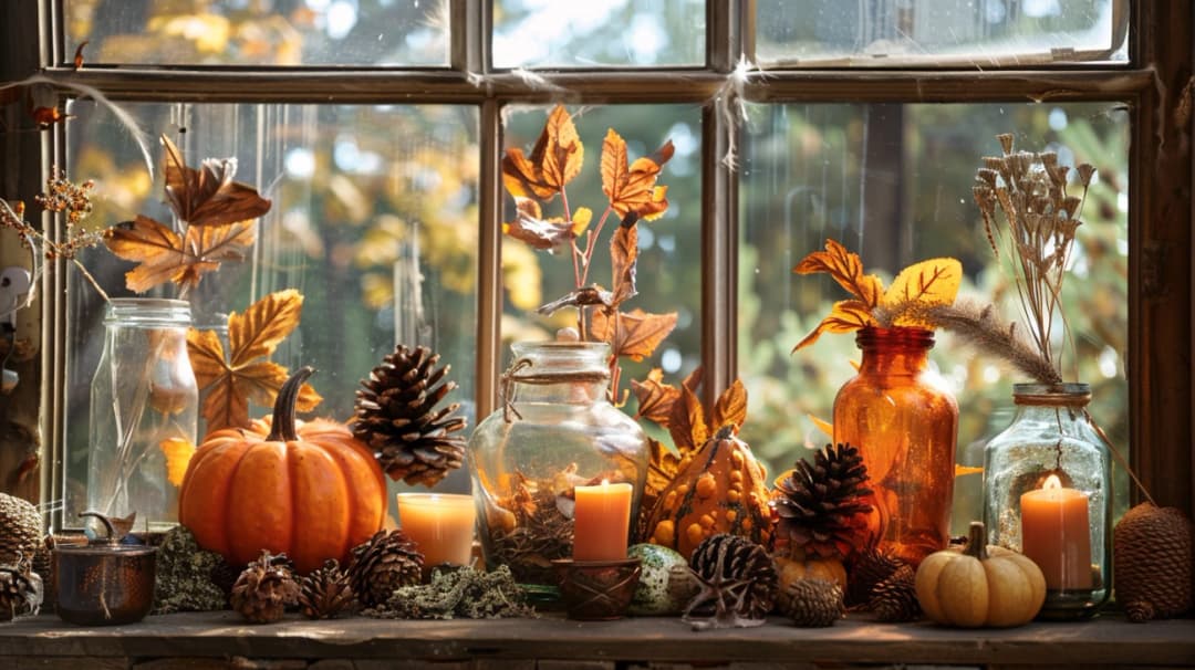 Tworzenie jesiennych dekoracji na okno: Proste i Inspirujące DIY