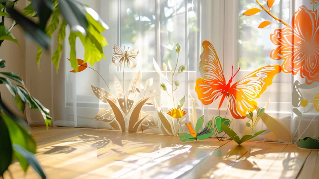 Projektuj Zimową Magię: DIY Dekoracje Okienne z Szablonów