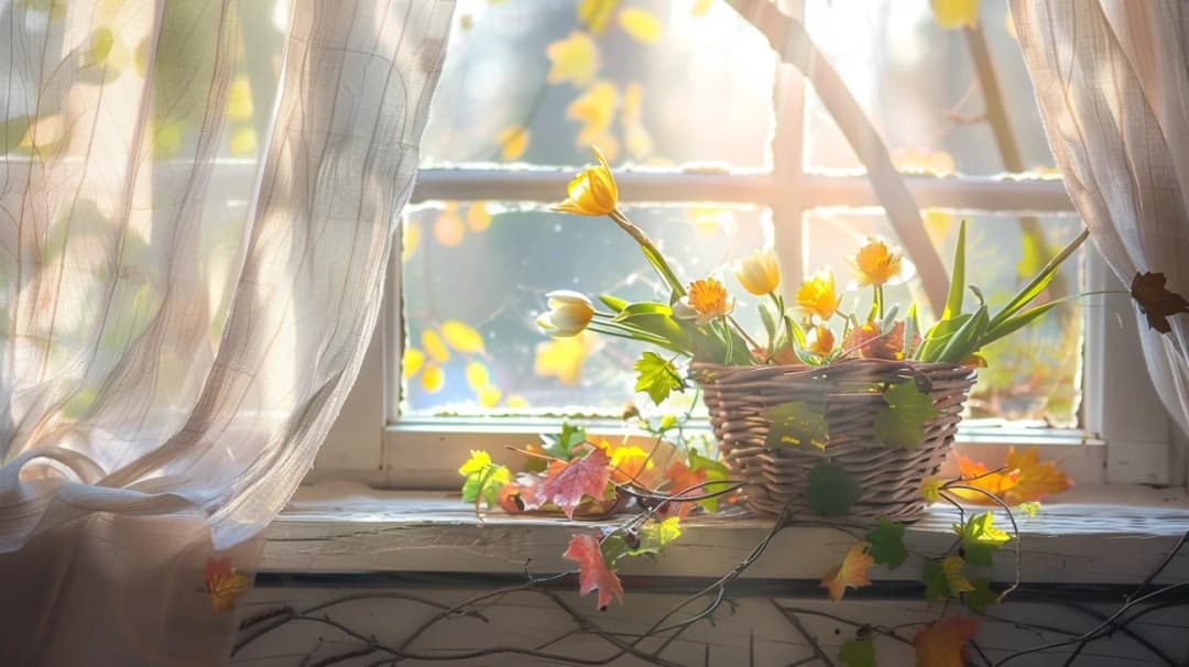 Inspirujące dekoracje okien: stylowy dodatek na każdą pogodę