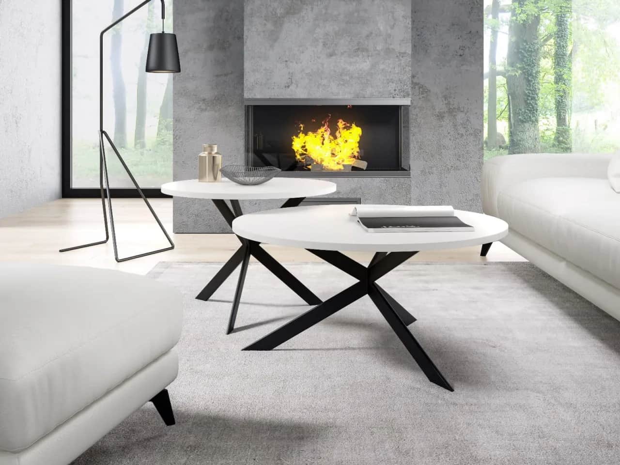 Jak dobrać nowoczesny stolik kawowy do salonu?