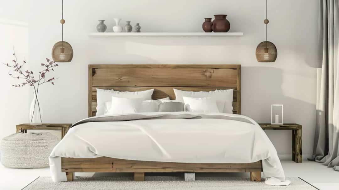 Stylowe dekoracje nad łóżko do sypialni: Odkryj modne trendy