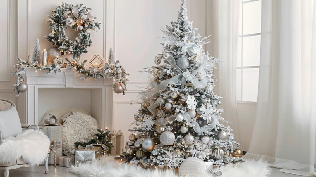 Złote i Srebrne Choinki: Jak Stworzyć Efektowny Świąteczny Wystrój