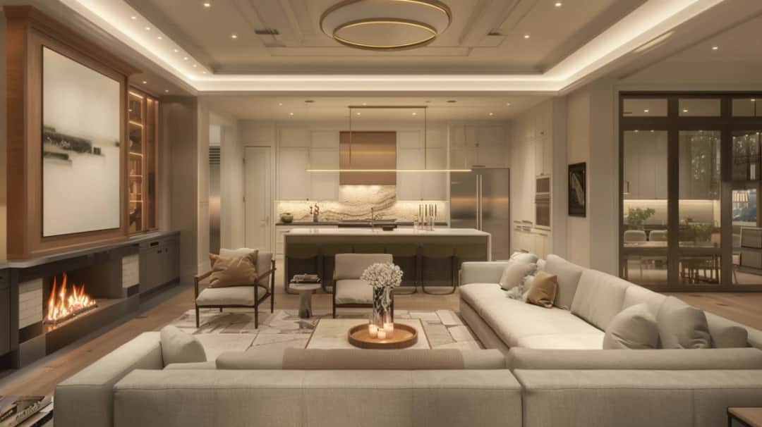 Salon z kuchnią: Stylowe aranżacje dla Twojego domu