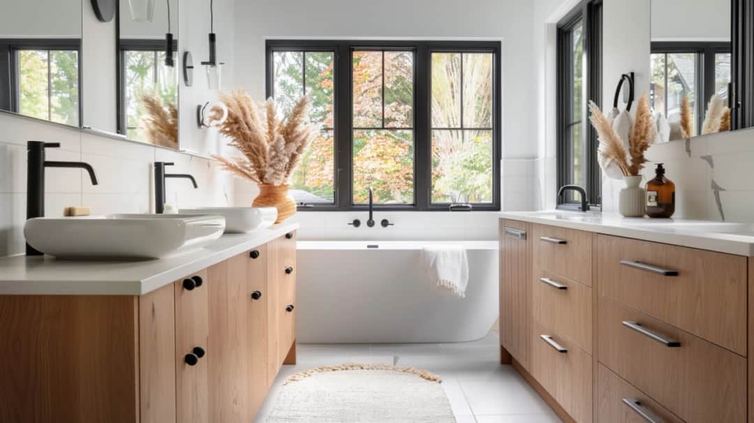 Czar i biel w łazience: Nowoczesne trendy w aranżacji wnętrz