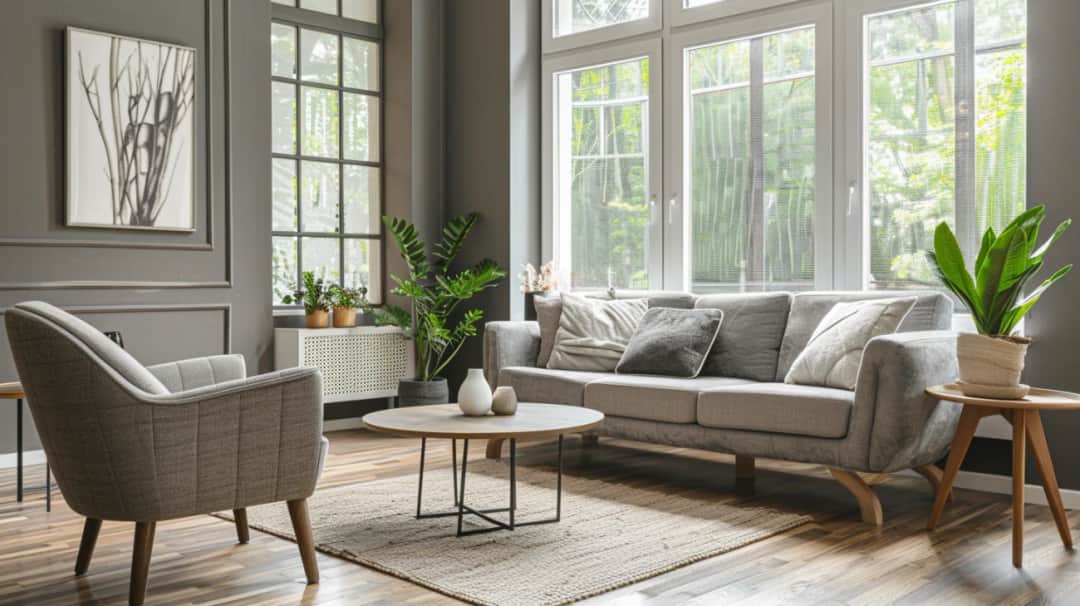 Jasny szary: Elegancja i styl w Twoim Domu, dzięki szaremu odcieniu